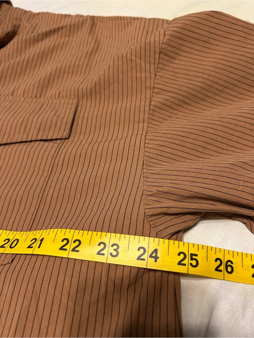 Tie-Waist Maxi Shirt Dress in Camel
